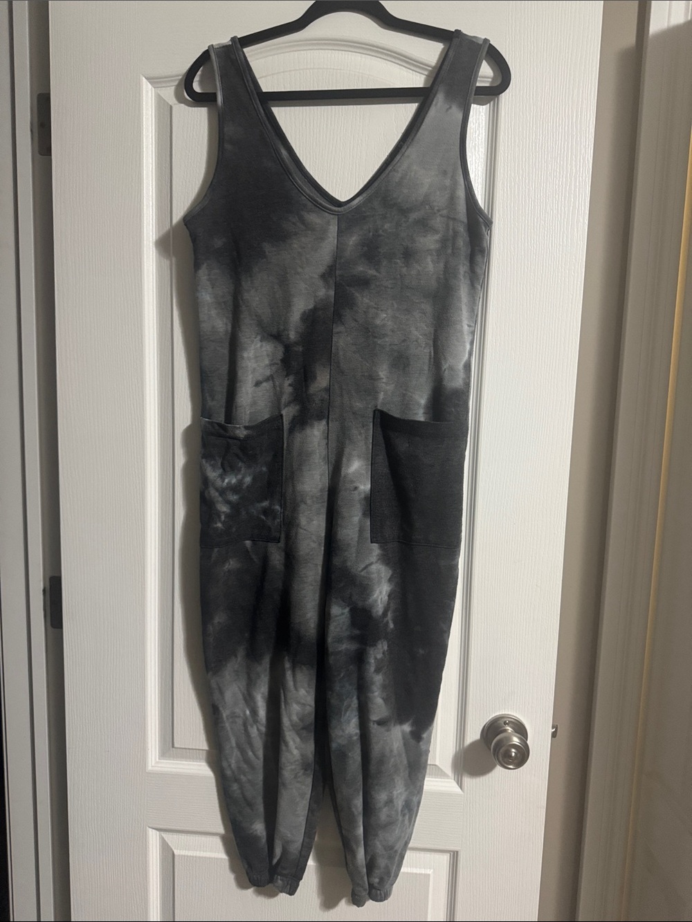 Saints 21 Women’s Sleeveless Tie-Dye Jumpsuit with Pockets